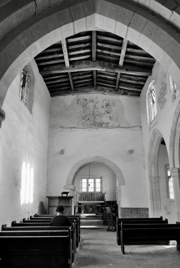 Abandoned Love by Simon Goldstein - 'I came across this beautiful building by accident by and  then obtained permission to take pictures from Churches  Conservation Trust. The building is a treasure and holds a lot  of mystery which I attempted to capture in my photograph  using the format of Black and White. I would love this picture  to be highlighted and may go some way to help the trust.' (St  Barbara’s Church, Haceby)