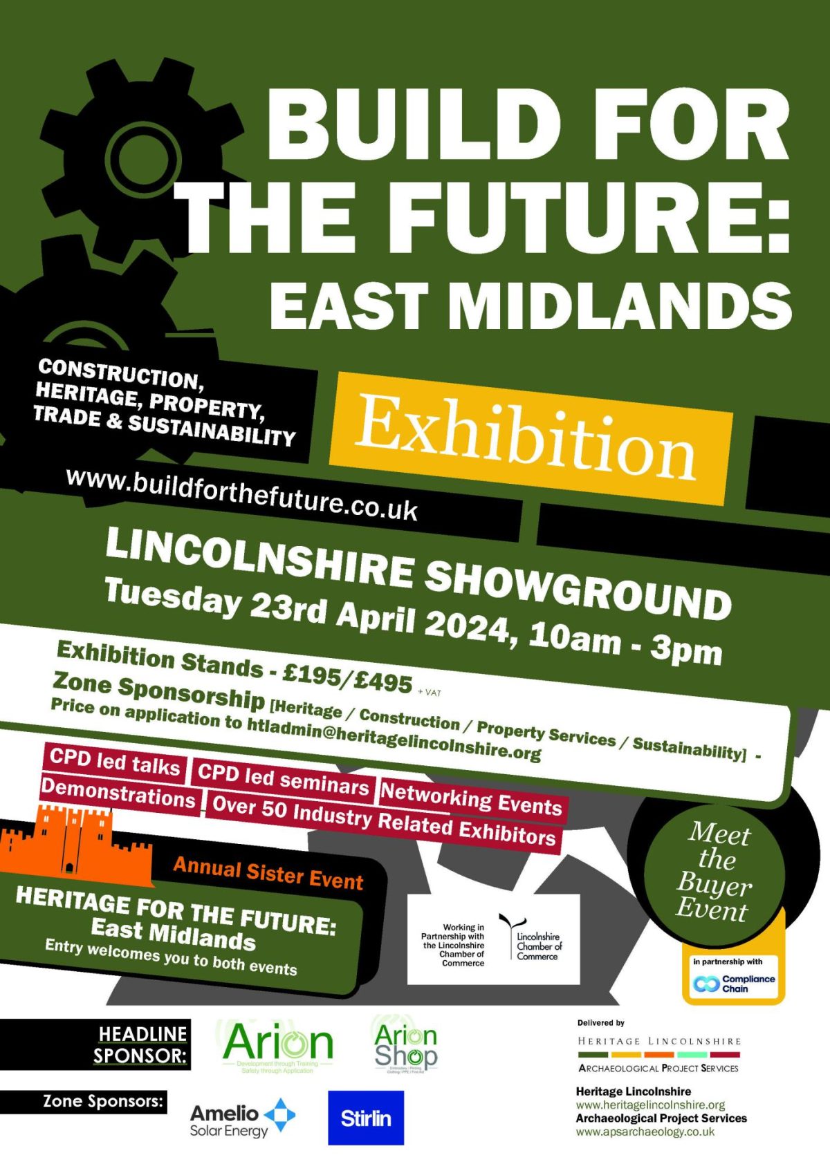Build for the Future: East Midlands Exhibition 2024 • Heritage Lincolnshire
