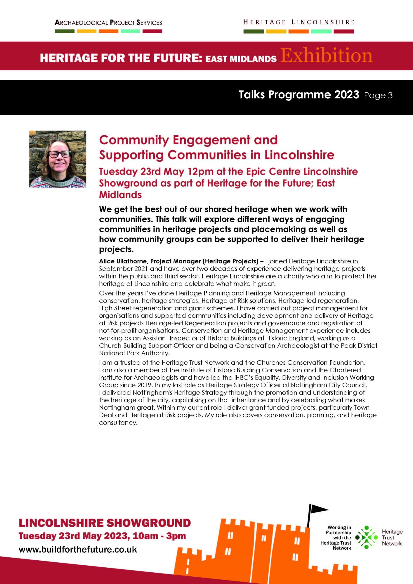 Community engagement and supporting communities in Lincolnshire