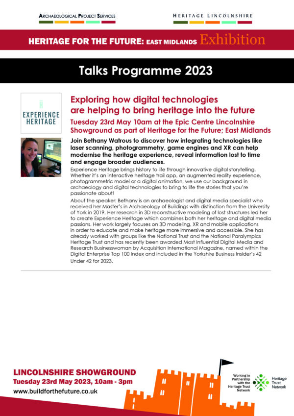 Heritage for the Future • Heritage Lincolnshire