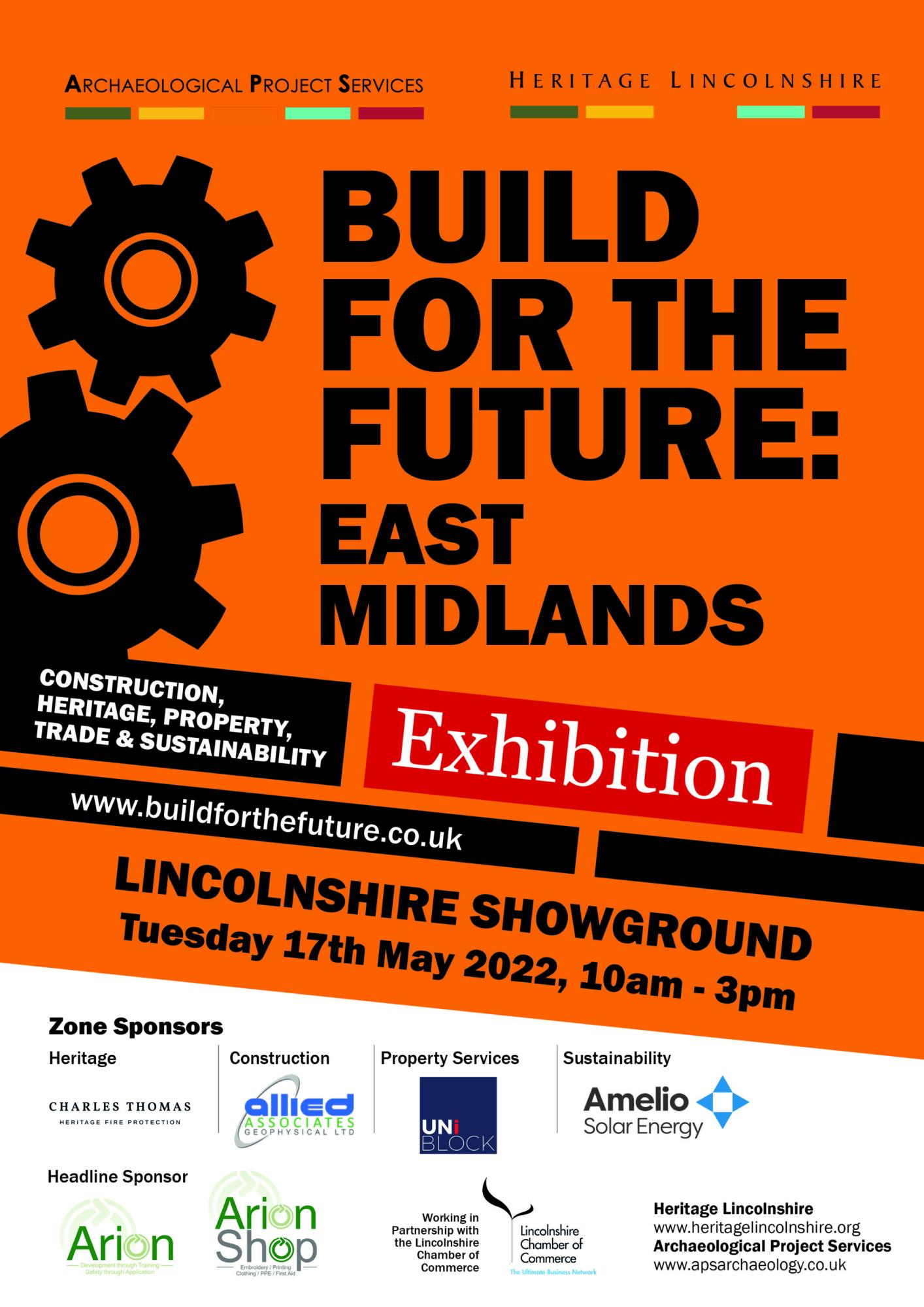 HTL Build for the Future East Midlands 2022 POSTER A4 V3